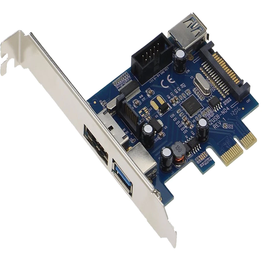 External USB3.0 Port Power eSATA Port Internal USB 3.0 9pin USB Header