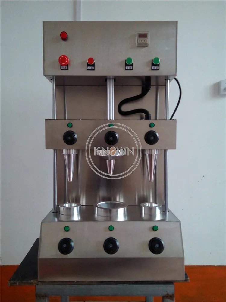 

The best selling hot sale with CE One umbrella And two cones pizza cone machine maker pizza cone making machine equipment