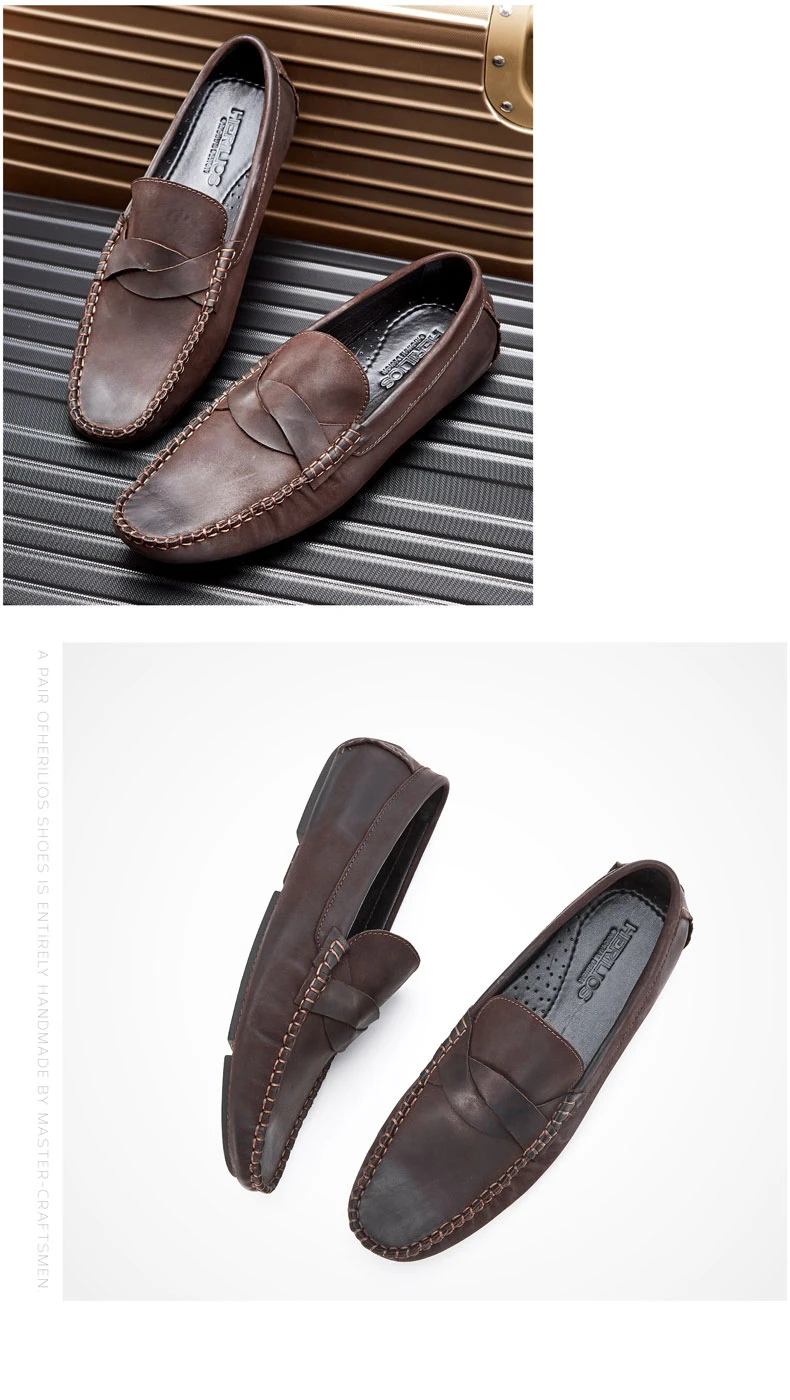 MYCOLENS/Мужская обувь высокого качества, красивая удобная мужская повседневная обувь ручной работы, роскошные Брендовые мужские лоферы