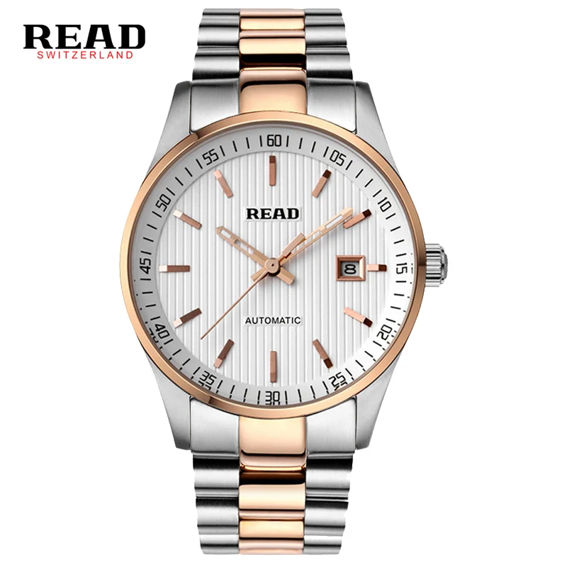 Automatic mechanical watches men s 2016 brand READ new Men s fashion wristwatches Waterproof sports watch