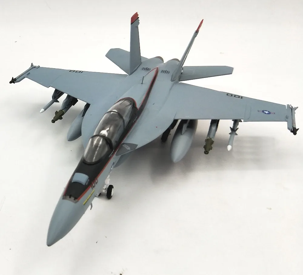1:72 us F/A-18F fighter model VFA-41 spade A squadron Alloy collection model