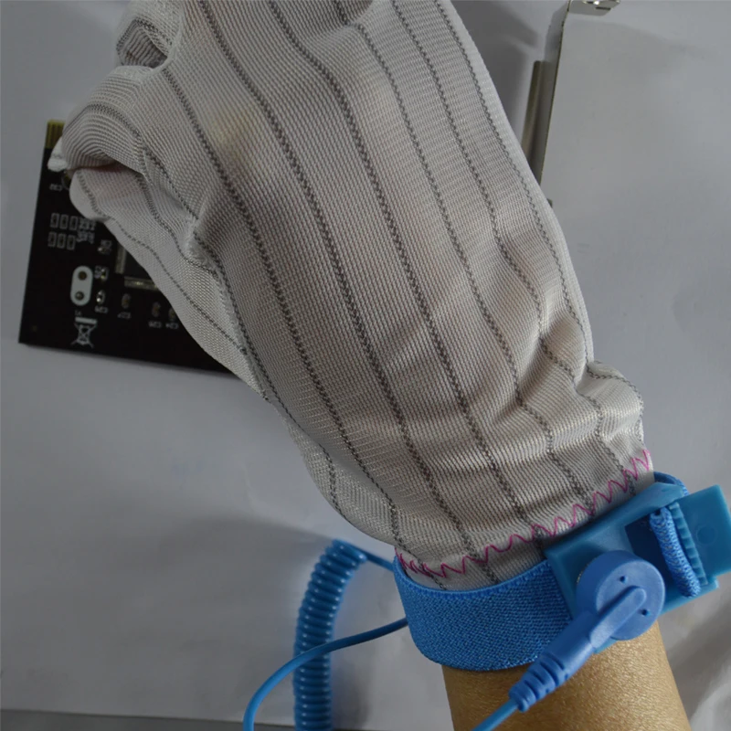 PVC-Cordless-wireless-Clip-Antis-tatic-Wrist-band-Esd-Wrist-strap-Discharge-cables-for-Electrician-IC