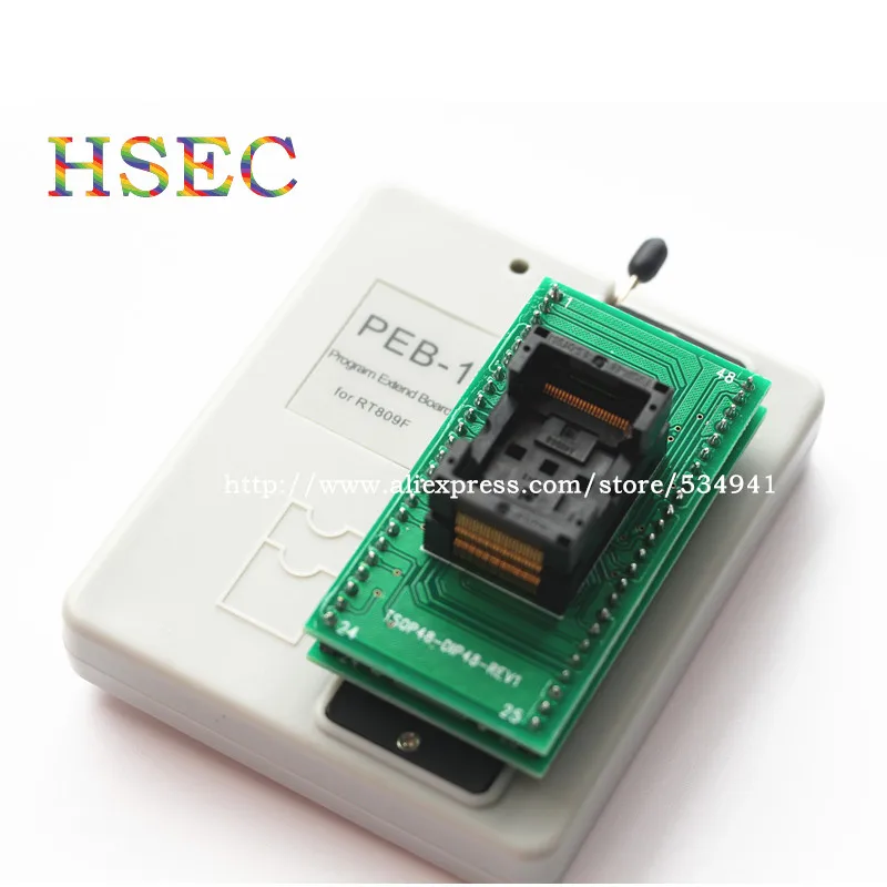 PEB 1 плата расширения + разъем адаптера TSOP48 для RT809F lcd usb программатора с поддержкой