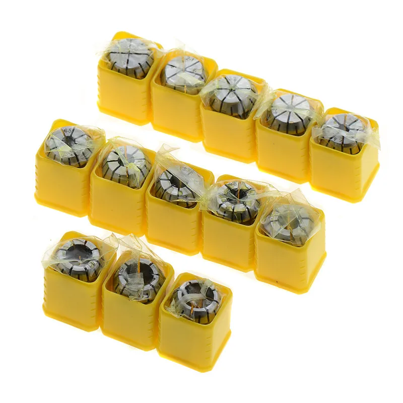 

13Pcs 1-13mm ER20 Spring Collet Set CNC Workholding Engraving&Milling Lathe T0.05