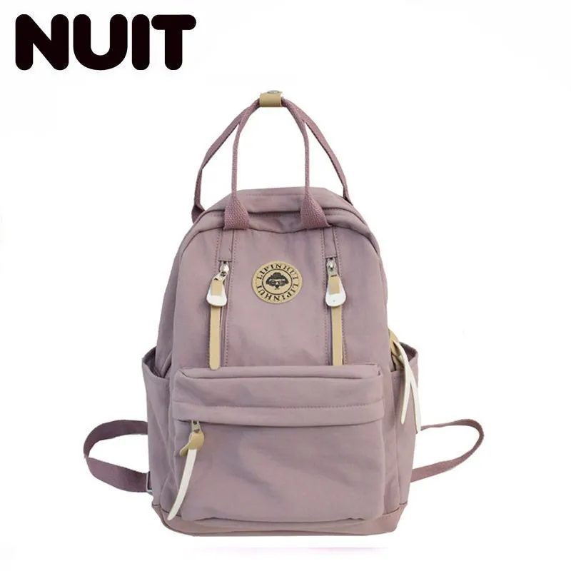 

Women Casual Nylon Backpacks Bagpack Female Designers Small Backpack Bookbag Back Pack School Bagpack For Teenager Girls