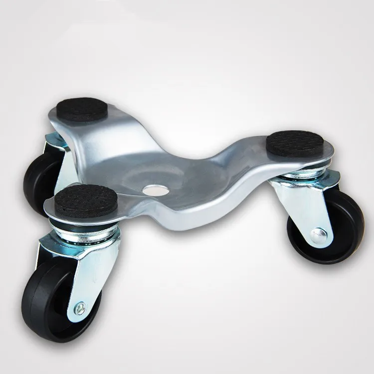 

6 Inch 3 Wheel Wheeled 132LB Trailer Furniture Mover Moving Roller Device tool Castor Dolly Appliance Move Casters Fridge