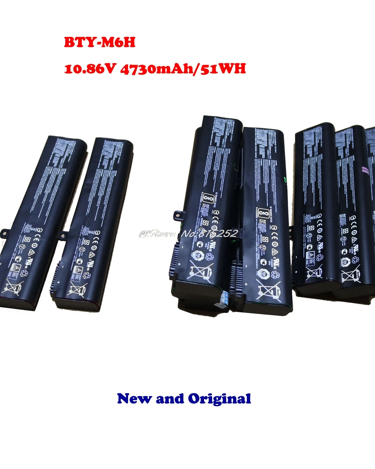 Батарея для MSI GE62 GE72 6QD-001XCN GP62 GL62 GL72 GP72 BTY-M6H MS-16GF 16J2 MS-16J1 16J3 16J5L 16J6 GE73VR GE73 GE63VR GE72VR |