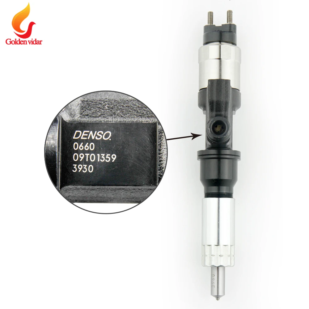 Инжектор Common rail 095000 0660 для двигателя ISUZU 6HK1 4HK1 8 98284393 0 898284390 форсунка Denso