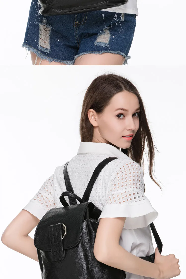 real cowskin women backpack (4)