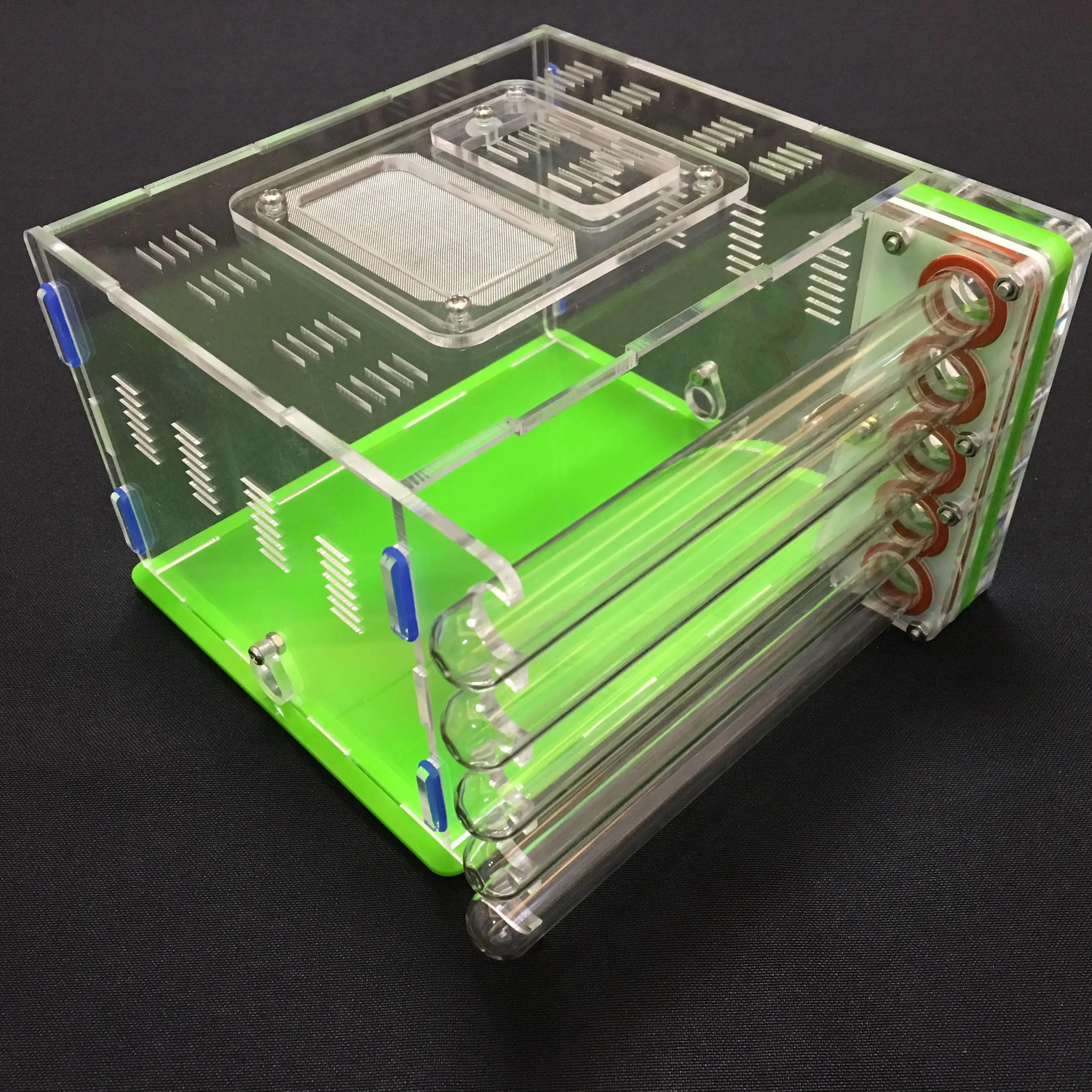 5 tube design big DIY  with feeding area ant nest ,ant farm acryl, insect ant nests villa pet mania for house ants