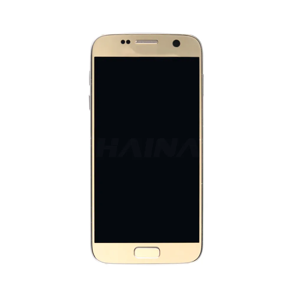 Экран G930F для Samsung Galaxy S7 G930A G930T G930V G930P ЖК-экран сенсорный экран дигитайзер рамка