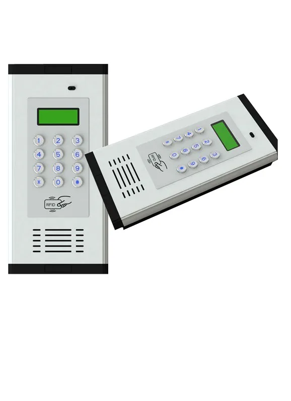 

K6 Free shippi users apartment intercom+oudoor panel, audio intercom, audio door phone for apartment, simple and easy to install