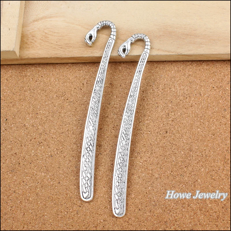 

15pcs Charm vintage bookmark Pendant Tibetan silver Zinc Alloy Fit European Necklace DIY Metal Jewelry Findings