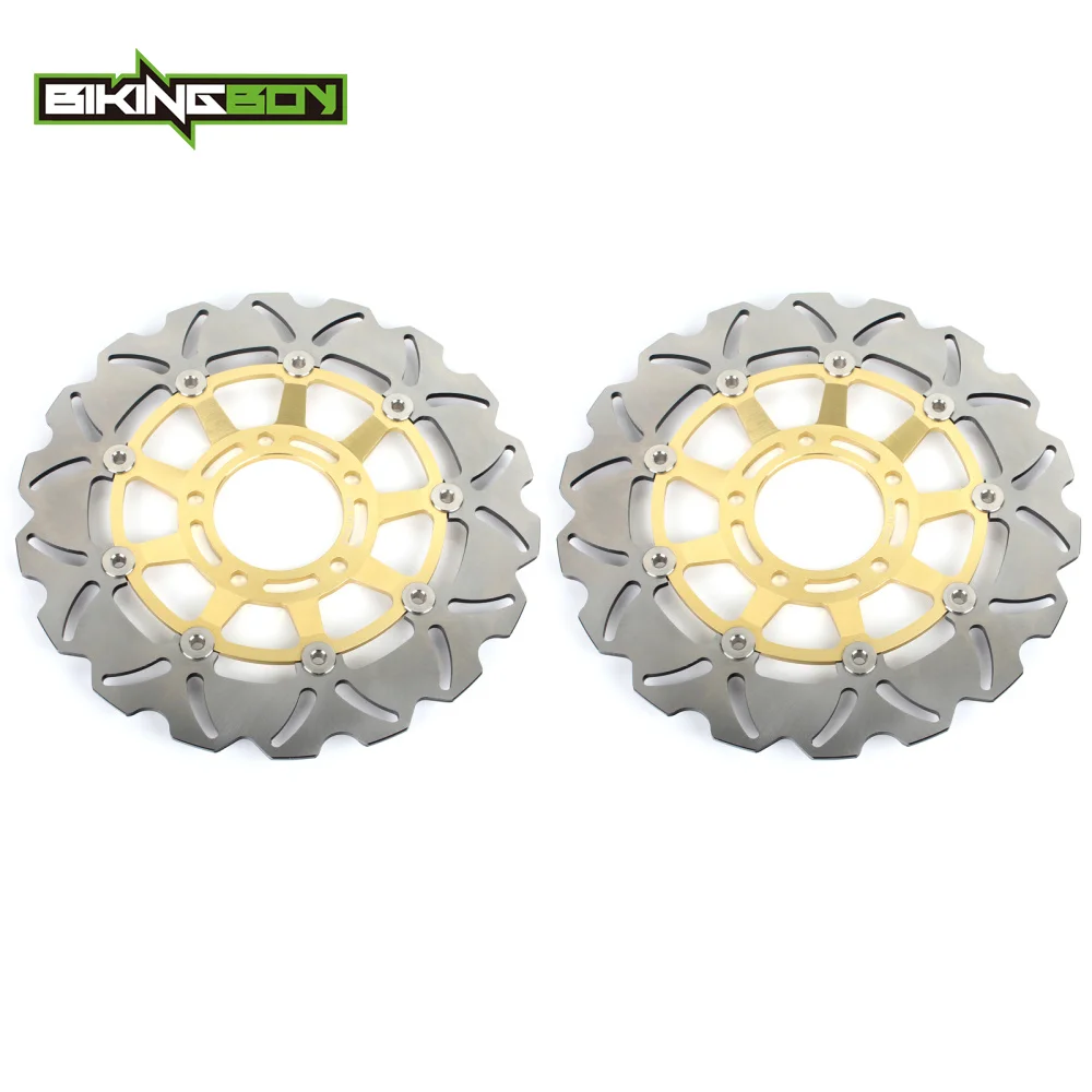 Bikingboy Dischi Freno Anteriore Dischi Dischi Rotori Per Triumph Speed Four 600 02-06 05 Daytona 600 03-07 Tt 600 00-04 Baby Speed 600 01-03