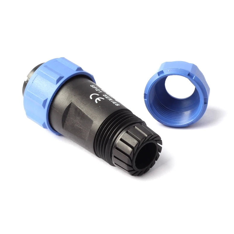 1Set(Plug+Socket) 2~12 Cores IP68 Waterproof Aviation Plug Connector Water Pump Irrigation System Electric Quick Joints