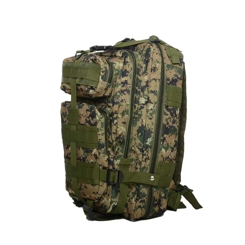 green 20-35L 600D военный тактический рюкзак для наружного использования 30L Molle сумка армейский спортивный туристический рюкзак походная камуфляжная сумка - Цвет: green