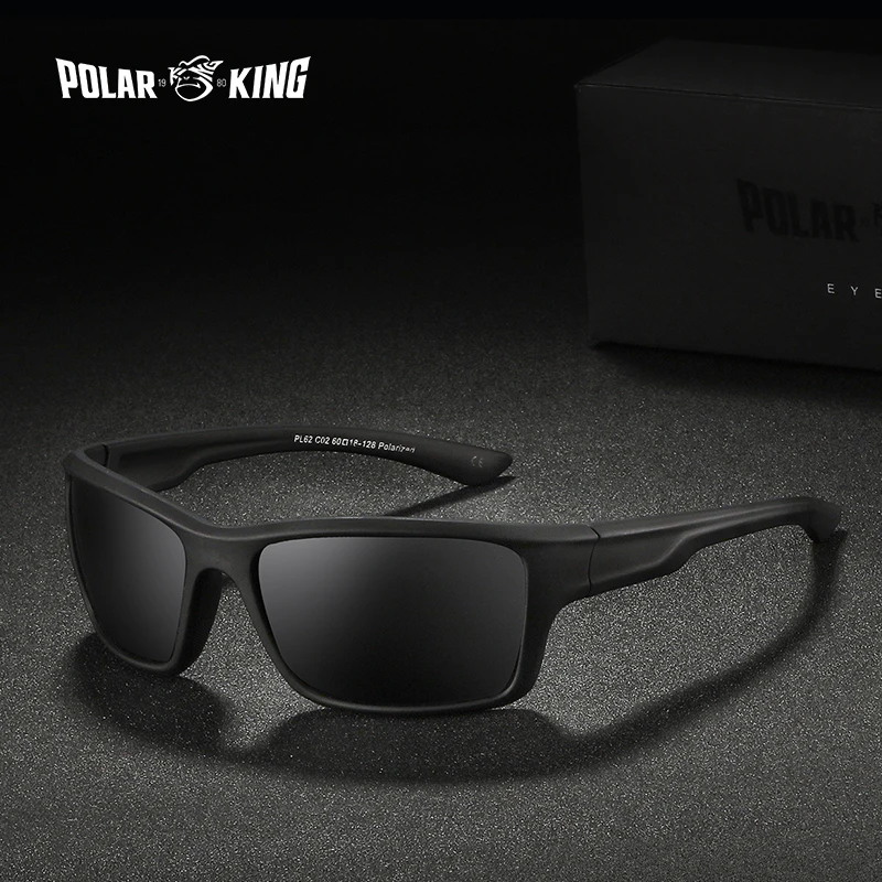 Поляризованные мужские солнцезащитные очки POLARKING Oculos de sol Модные спортивные для