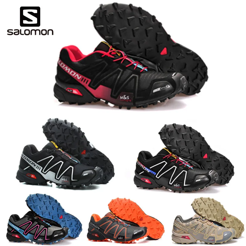 Новинка 2019 года Salomon Скорость Крест 3 CS открытый Мужская Спортивная обувь дышащая
