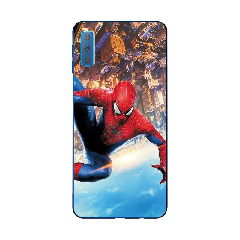 Прозрачный чехол для телефона для Samsung Galaxy A7 a750, блестящий мягкий резиновый чехол для мобильного телефона, Fundas для Samsung Galaxy A7 A750