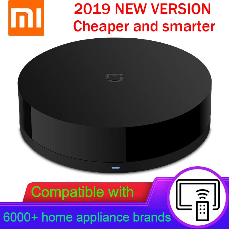 

Original Xiaomi Mi Mijia Universal Smart Remote Controller Home Appliances WIFI-IR Switch 360 Degree Smart Air Conditioner TV