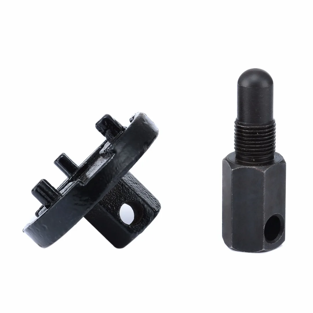 High Quality 14mm Piston Stop + Clutch Flywheel Removal Tool For Chainsaw Mayitr Lawn Mower Garden Tools Accessories