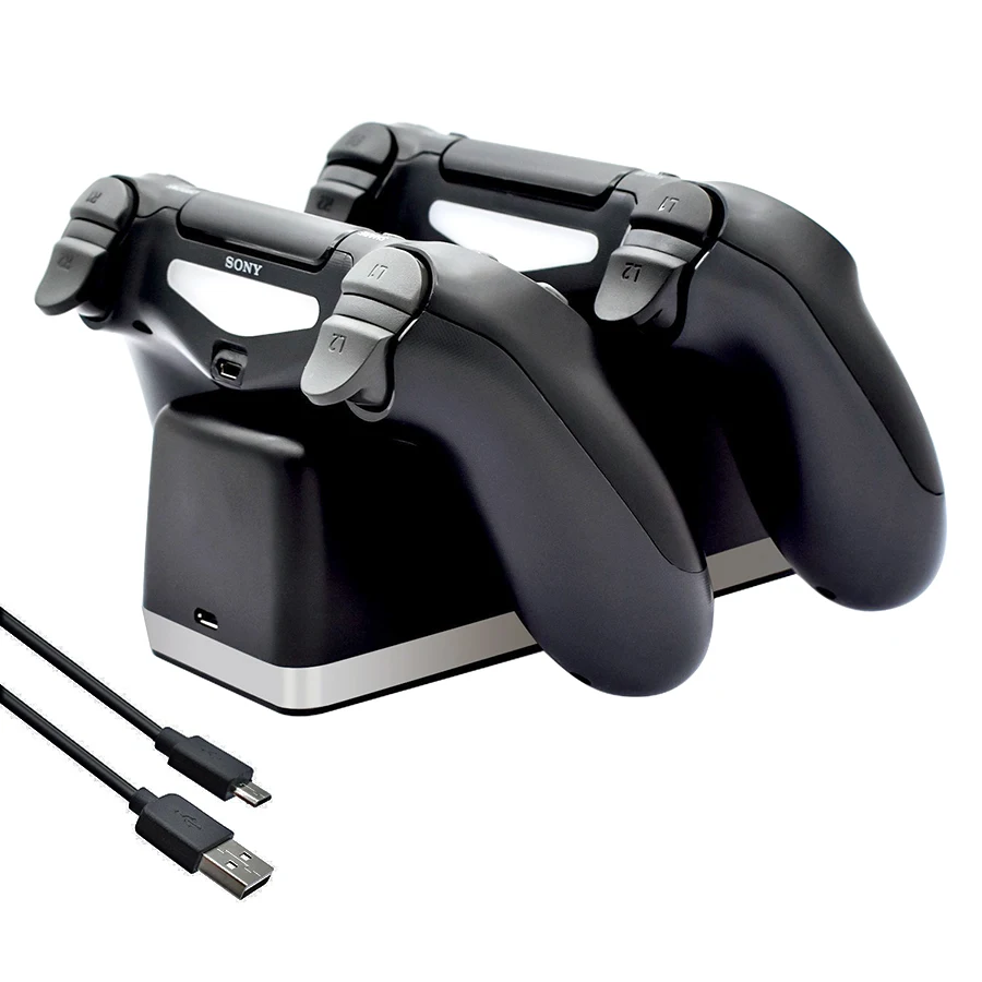Зарядная док станция для игровых приставок PS4 подставка контроллеров Sony Playstation 4 /