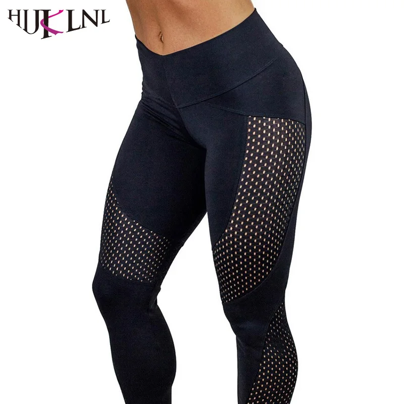 HIJKLNL New Sexy Women Exercise Mesh Breathable Leggings 2017 Sportwear Fitness Leggings Ladies