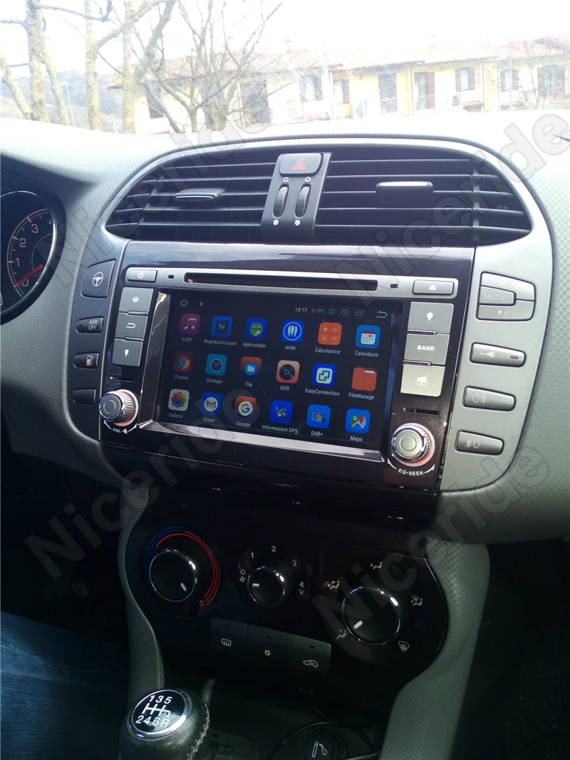 Discount Android 9.0 9.1 Car DVD Player 2 din Stereo for Fiat Bravo 2007-2014 Radio NAVI GPS Navigation System 1024*600 Bluetooth Wifi 2