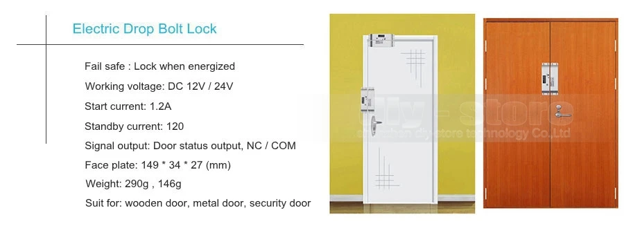 DIYSECUR 125 кГц RFID двери Система контроля доступа DIY Kit с электронным магнитным замком 12 В в 3A питание Металл Клавиатура доступа