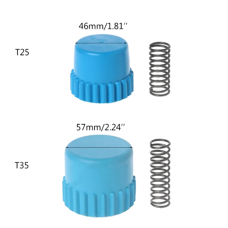 Нейлон Триммер Глава Bump Ручка Металл Весна для Husqvarna T25/T35 заменяемой