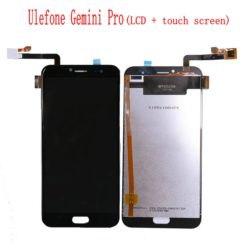 ЖК дисплей для Ulefone Gemini Pro сенсорный экран в сборе детали телефона бесплатные