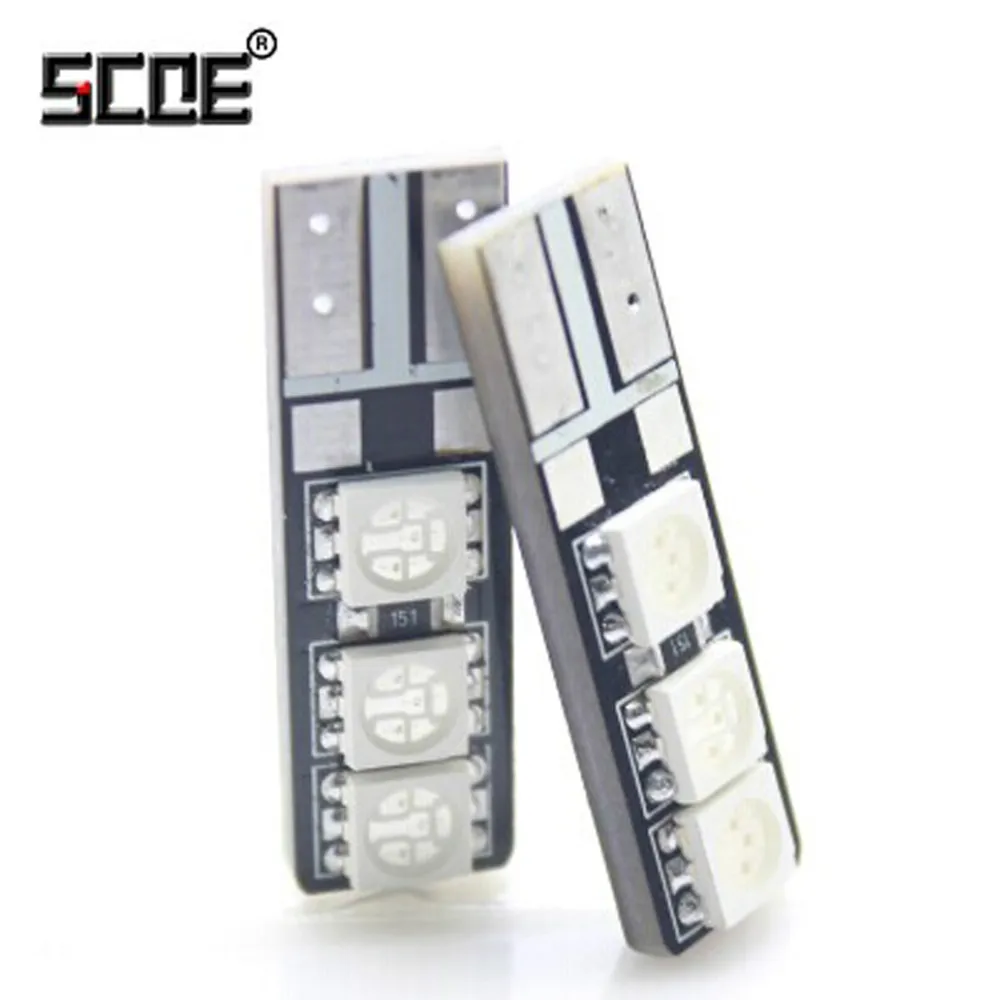 Лампа SCOE для Honda Pilot 2013 2x6SMD W5W светодиодная лампа переднего освещения теплый белый