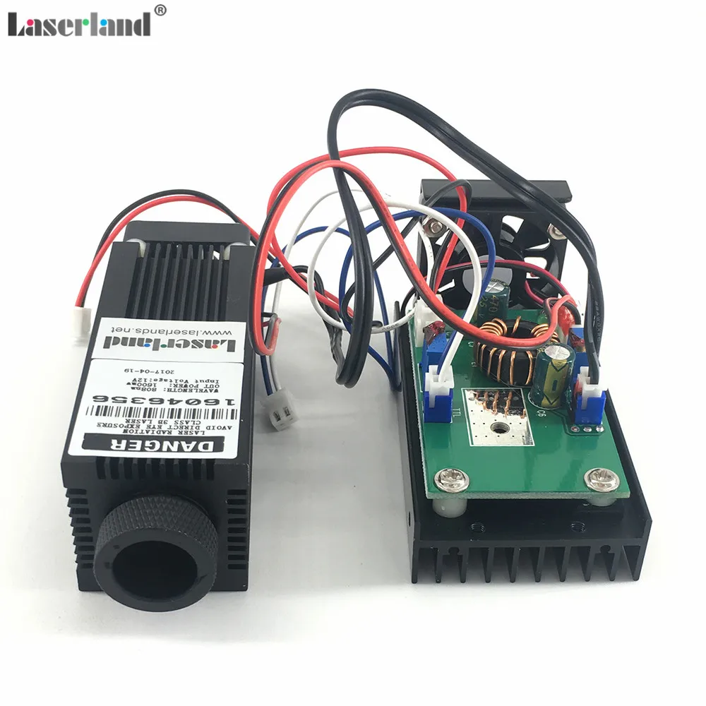 Laser de Diodo 1.6 w 2.4 w 808nm 810nm Infravermelho Módulo 12vdc Ttl 4 High Quality laser 4w