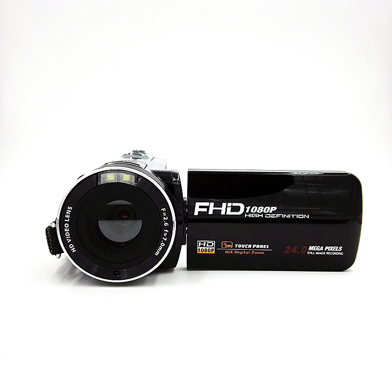 

High quality 2016 New Digital Camera Full HD 1080P 16x Zoom Recorder Camcorder Mini 3'' Touch DV DVR 24MP Video Camera