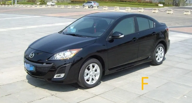 Soarhorse для Mazda 3 2009-2013 Автомобильная боковая крышка зеркала заднего вида дверное Зеркало Крышка корпуса