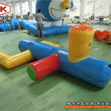 Фабрика низкая цена аквапарк Игрушка надувной собаки для игр на воде