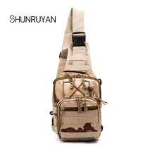 SHUNRUYAN Оксфорд камуфляж груди сумка поясная сумка Для мужчин мешок бренд Дизайн Повседневное сумка