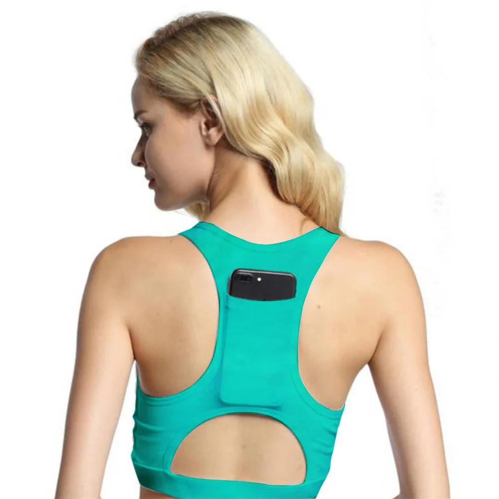 Women Cross Back Push Up Padded Sports Bras Shockproof Sportswear Gym Fitness Athletic Running Yoga Crop Top Deportivo Mujer