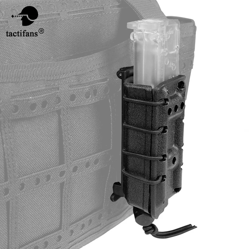 

TACTIFANS tactical 9mm Scorpion Magazine Pouch Pistol Fast MAG Military Ambidextrous Modular Quick Module MG25 Airsoft Hunting