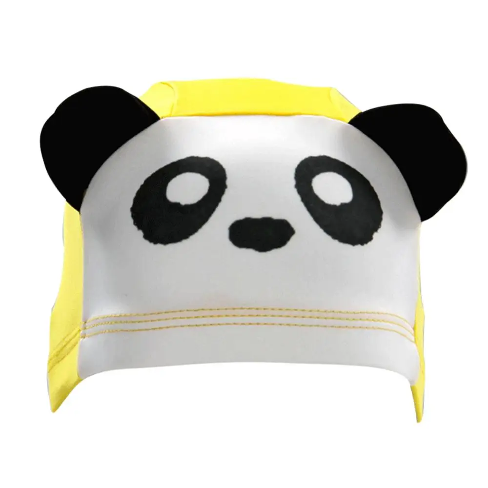 

Girl Boy Swimming Caps Cartoon Animal Swimsuit Fused Cap anti-slip Hat Children Kids Unisex Headwear Swimsuit Accessories