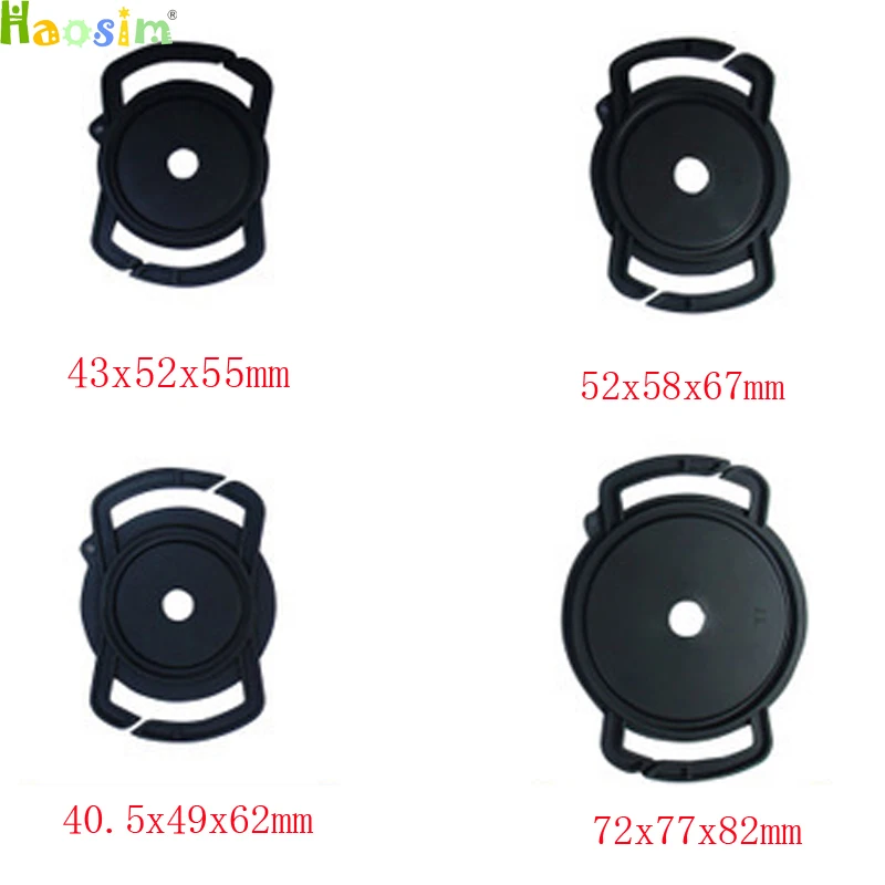 

40.5mm 49mm 62mm / 43mm 46mm 55mm / 52mm 58mm 67mm / 72mm 77mm 82mm Universal Lens Cap Camera Buckle Lens Cap Holder Keeper