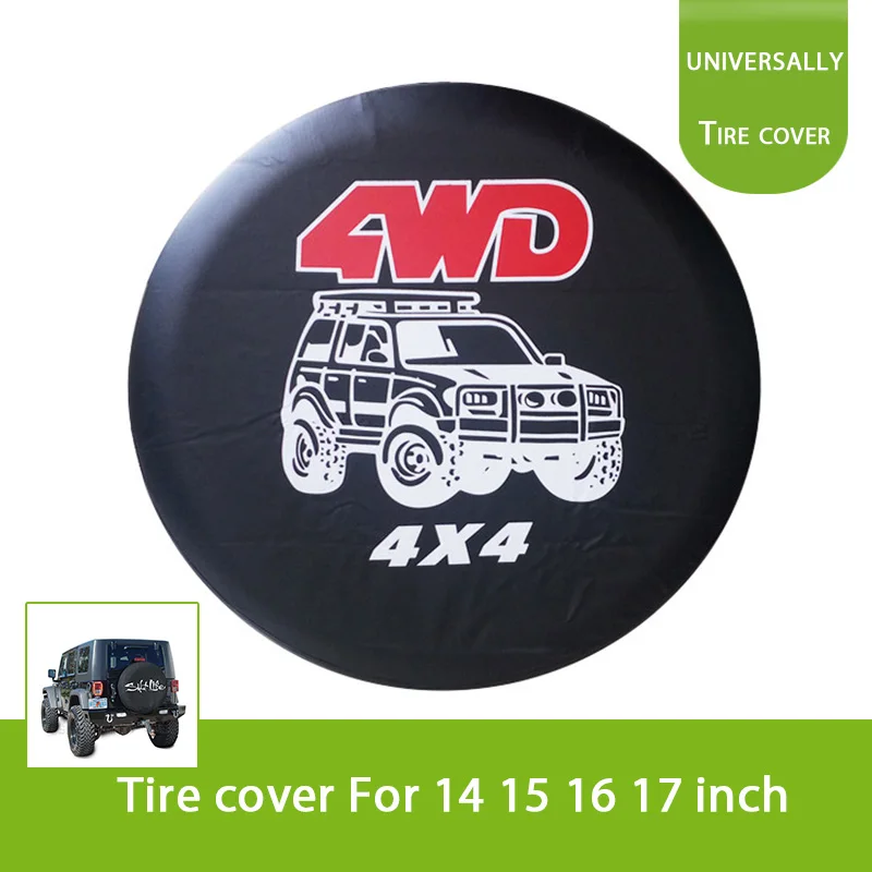 Universal Spare Tire Wheel Cover 14 Inch USA Flag Protector for Jeep Rav4 Camper for sale online