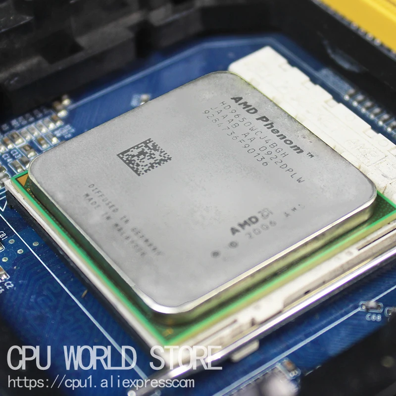الرسمى الأصلي AMD CPU الظاهرة X4 9650 المعالج 2.3G المقبس AM2 AM2 +/940 دبوس/2 MB l2 مخبأ