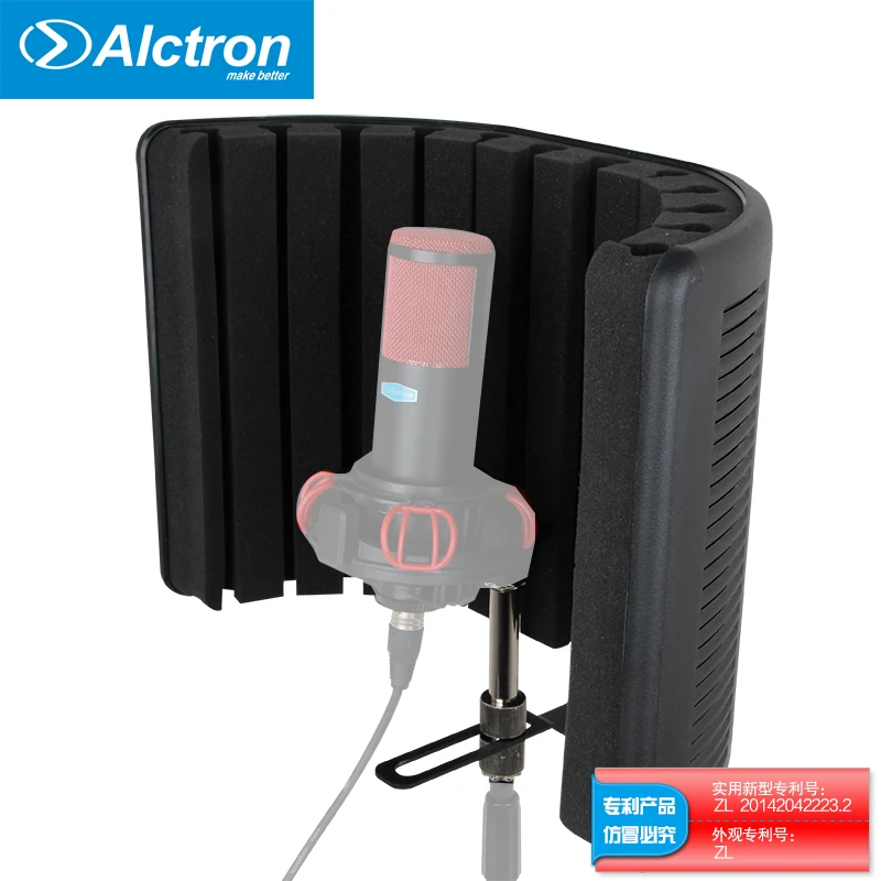 

Alctron PF66 Studio Mic Screen, Mic isolation Shield, Acoustic Diffuser Screen