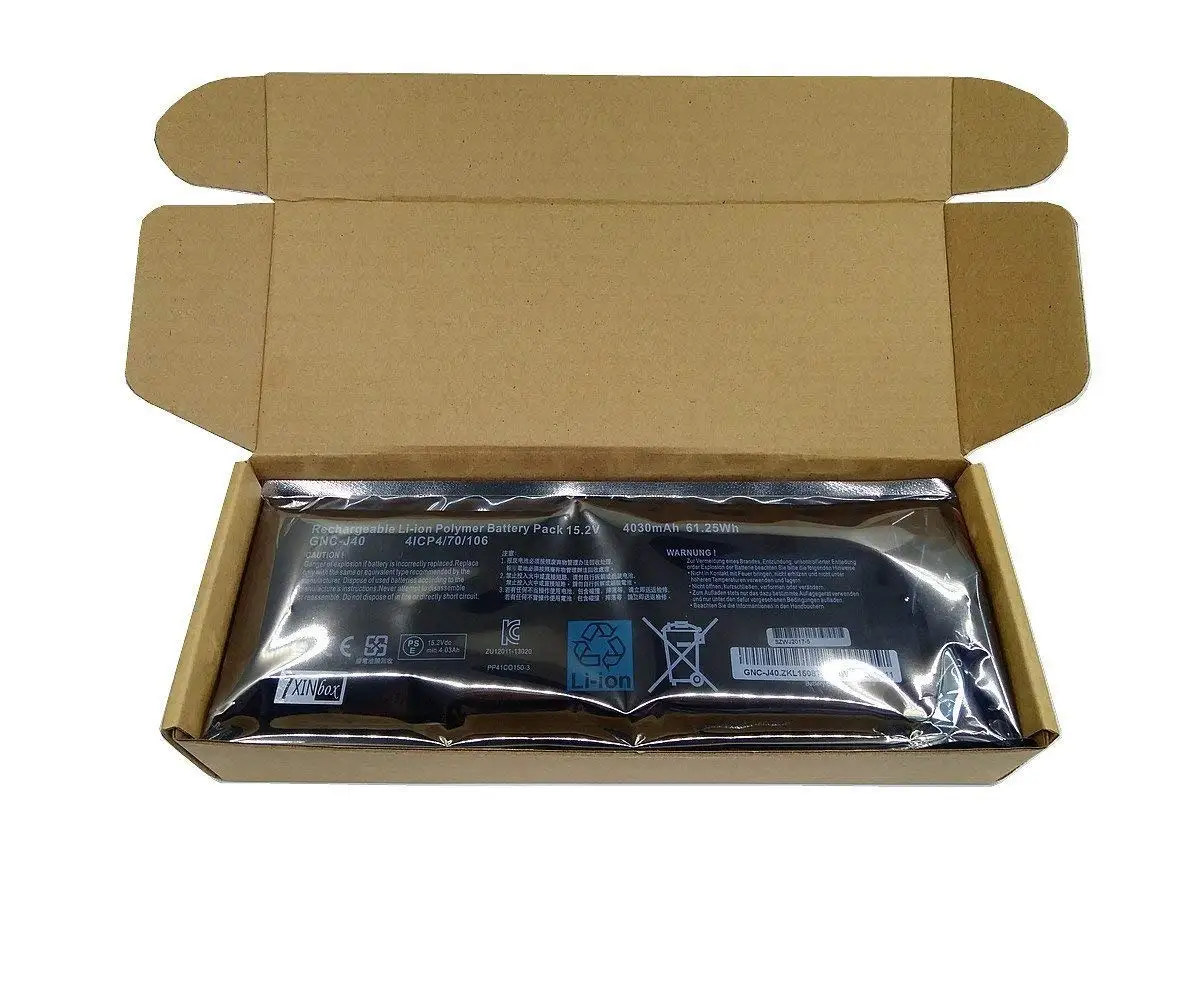 961TA013F GNC J40 Аккумулятор для Gigabyte P34 V4 P34G v2 1 3 P34K v3 P34W v3|Аккумуляторы ноутбуков| |