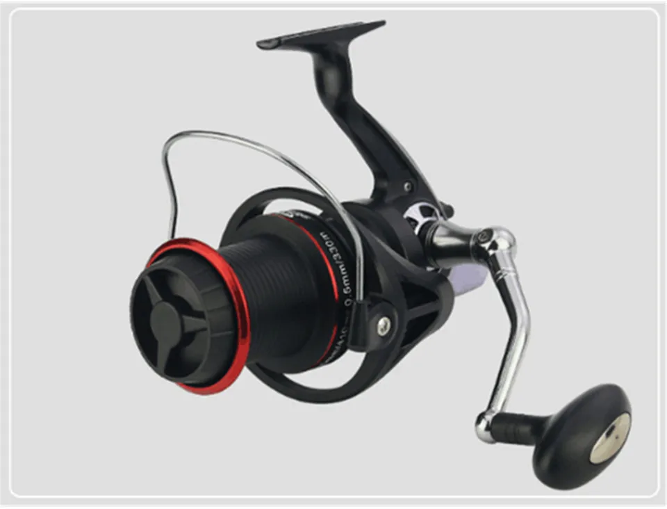 Proporção da Frente Carretel de Pesca 13 + 1bb Novo Tamanho Spinning Reels 4.1: 1 Engrenagem Baixa Arraste Carretel Grande Seatrolling Surf 2020 8000 9000 11 High Quality Esporte e Lazer