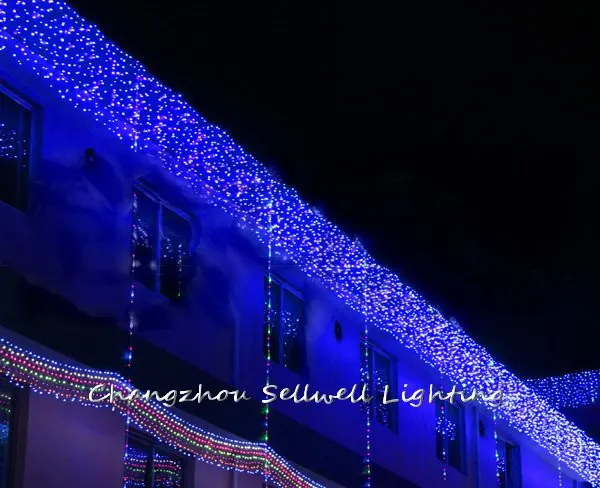 

GOOD!Blue lighting yard clothing stairs decoration LED star lamp H006(2)