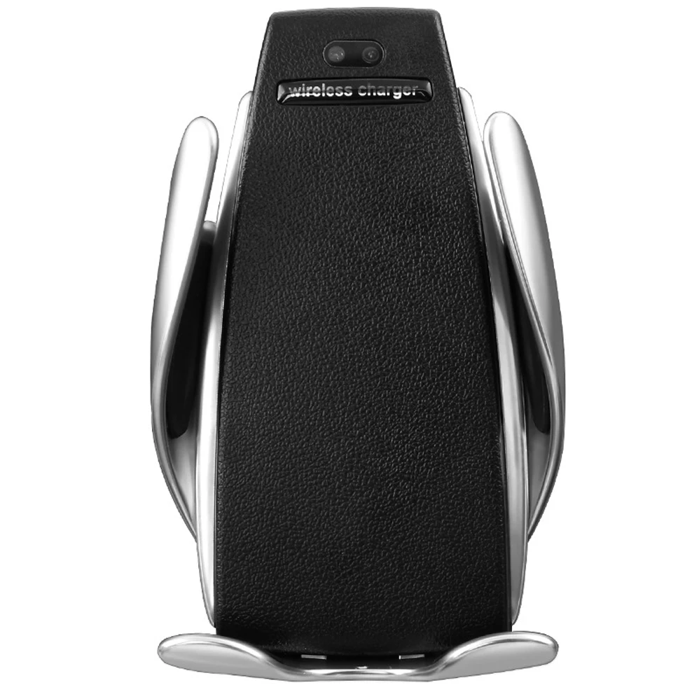 

360 Rotate Smart Automatic Clamping Car Wireless Charger For IPhone XR Xs Max 8 Plus S9 Fast Charger Air Vent Mount Phone Holder