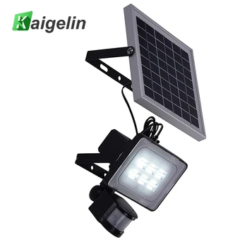 

5 Pcs 10W 12V Solar PIR Motion Sensor Induction LED Flood Light 1200LM Solar Lamp IP65 SMD2835 Solar Powered Garden Floodlight