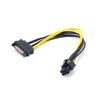 20CM SATA 15pin a 6 Pin PCI-E PCIE Express gráficos convertidor Cables adaptadores ► Foto 3/6